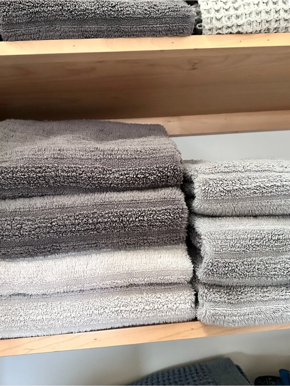 Bath, Hand, and Face Towel Set from The White Company - Neutral Tones